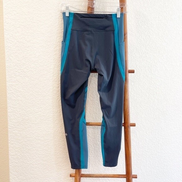 Lululemon Wild Twist 7/8 Tight Legging Gravity Pacific Teal 6 - Picture 8 of 16